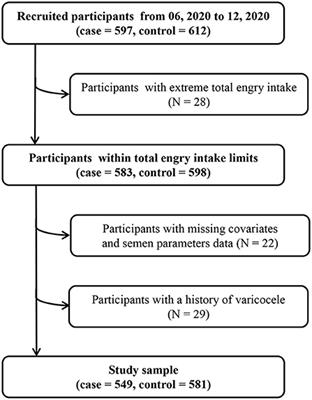 Intake of ultra-processed foods and asthenozoospermia odds: A hospital-based case-control study
